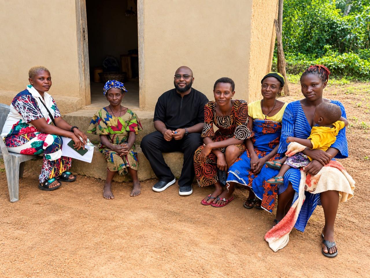 One100 Services field audit with staff in Isi Uzo, Enugu State